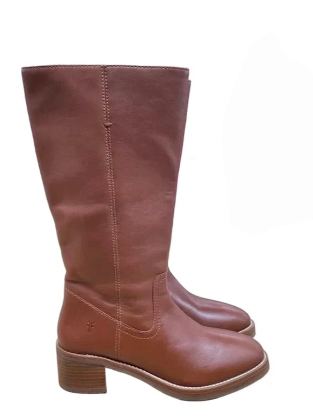 Frye Women's Brown Tall Heeled Boots Like New size 9